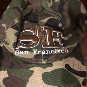San Francisco Camo Baseball Cap